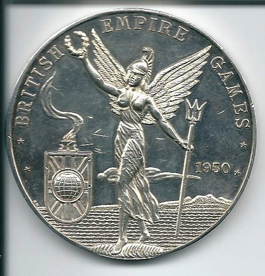 British Empire Games - 1950 - Silver Medal.jpg