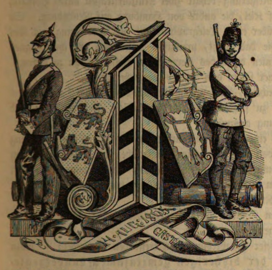Symbolic illustration of the Gastein Convention, 14 August 1865 (L. Burger).jpg